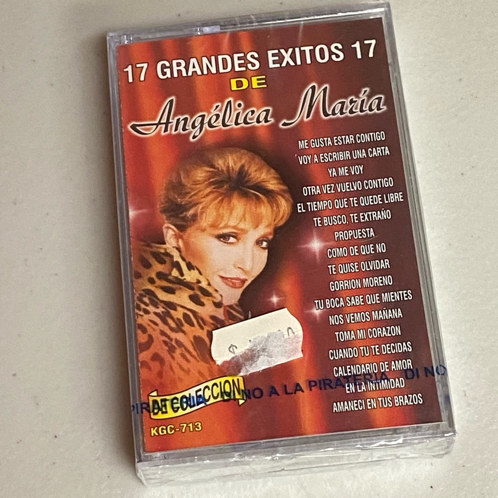 grandes exitos de angelica maria en cassette